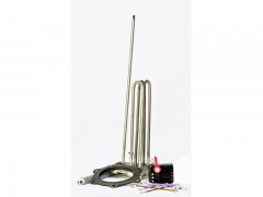 Электрический комплект 3 квт: тэн, фланец 110 мм и проводка со стержневым термостатом